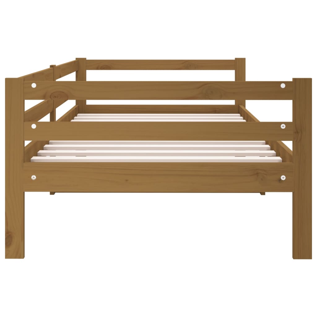 Slaapbank 90X190 Cm Massief Grenenhout