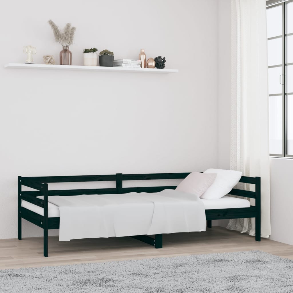 Slaapbank 90X190 Cm Massief Grenenhout