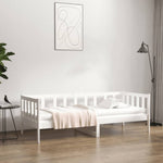 Slaapbank Zonder Matras 90X190 Cm Massief Grenenhout