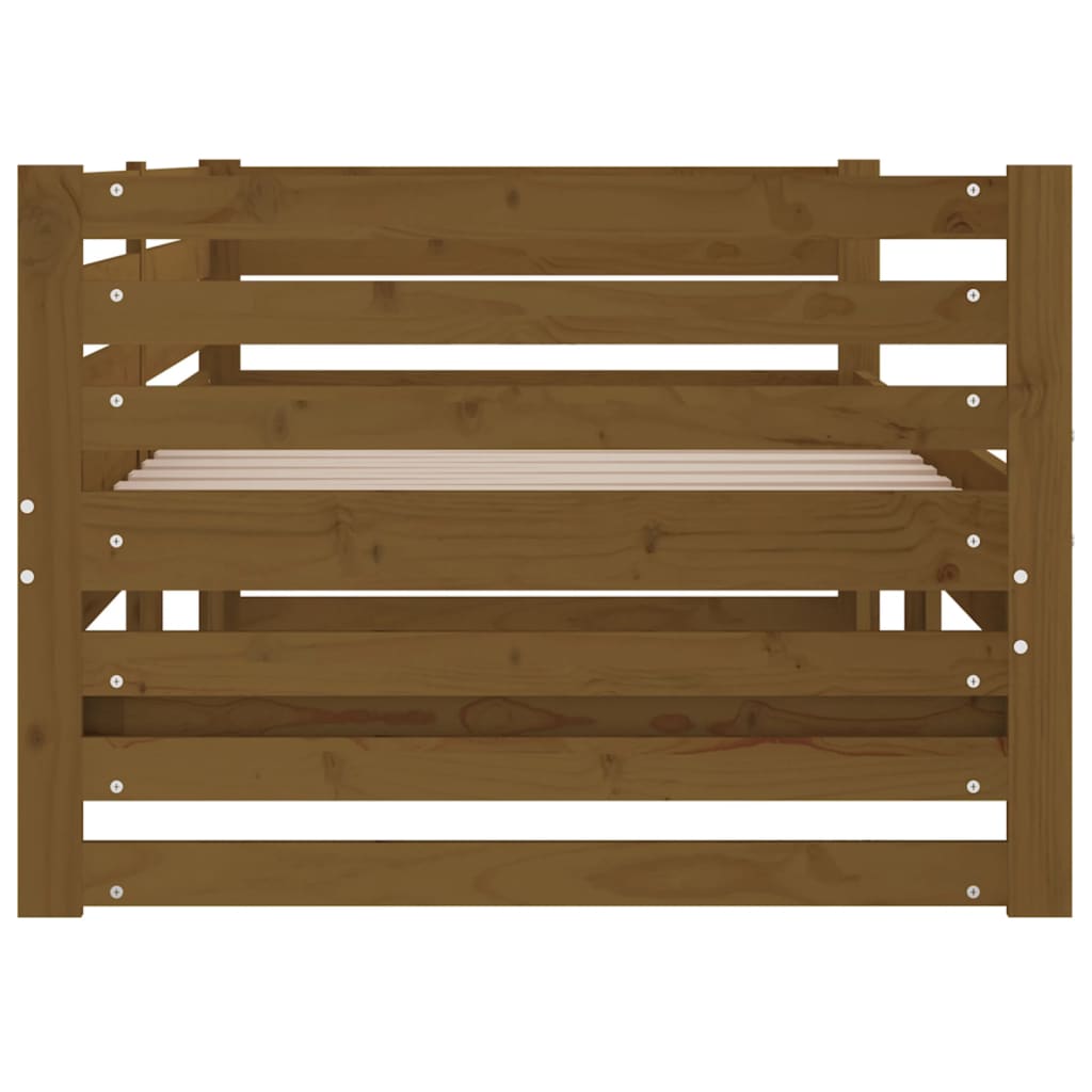 Slaapbank Uitschuifbaar Grenenhout 2X(90X190) Cm