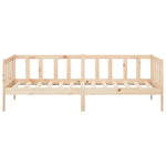 Slaapbank Zonder Matras 80X200 Cm Massief Grenenhout