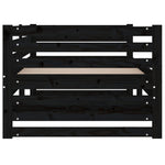 Slaapbank Uitschuifbaar 2X(80X200) Cm Massief Grenenhout