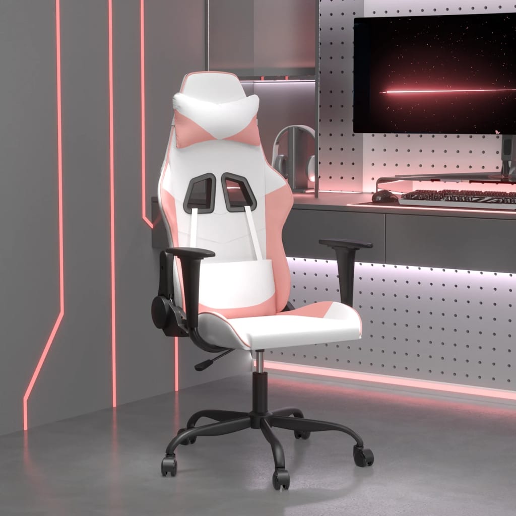 Massage Gamestoel Kunstleer Kleurig