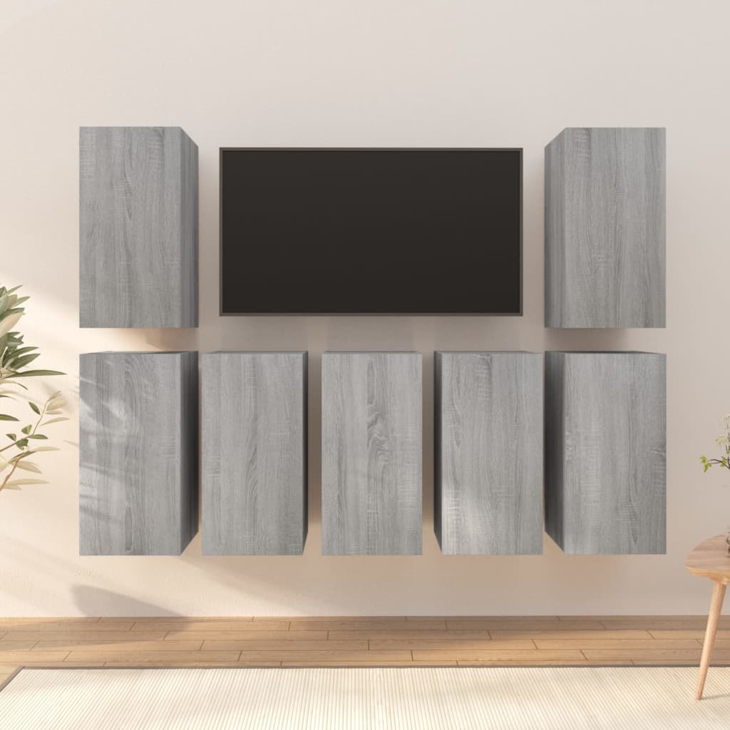 Tv-Meubelen 30,5X30X60 Cm Bewerkt Hout