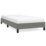 Bedframe Zonder Matras Stof Donkergrijs
