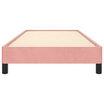 Bedframe Fluweel Roze