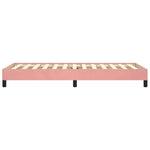Bedframe Fluweel Roze