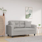 Sierkussens 2 St 40X40 Cm Microvezelstof