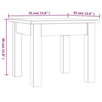 Salontafel Massief Grenenhout