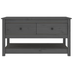 Salontafel 102X49X55 Cm Massief Grenenhout
