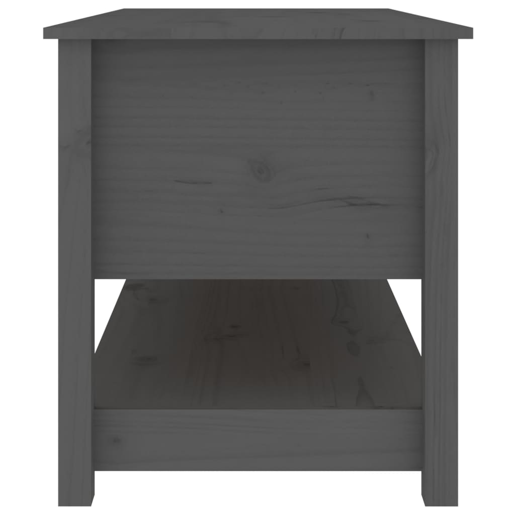 Salontafel 102X49X55 Cm Massief Grenenhout