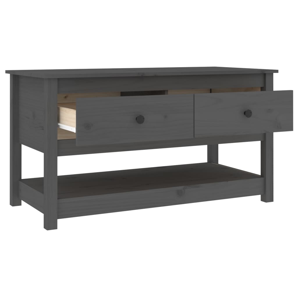 Salontafel 102X49X55 Cm Massief Grenenhout