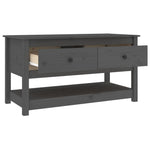 Salontafel 102X49X55 Cm Massief Grenenhout