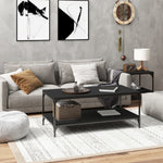 Salontafel Bewerkt Hout