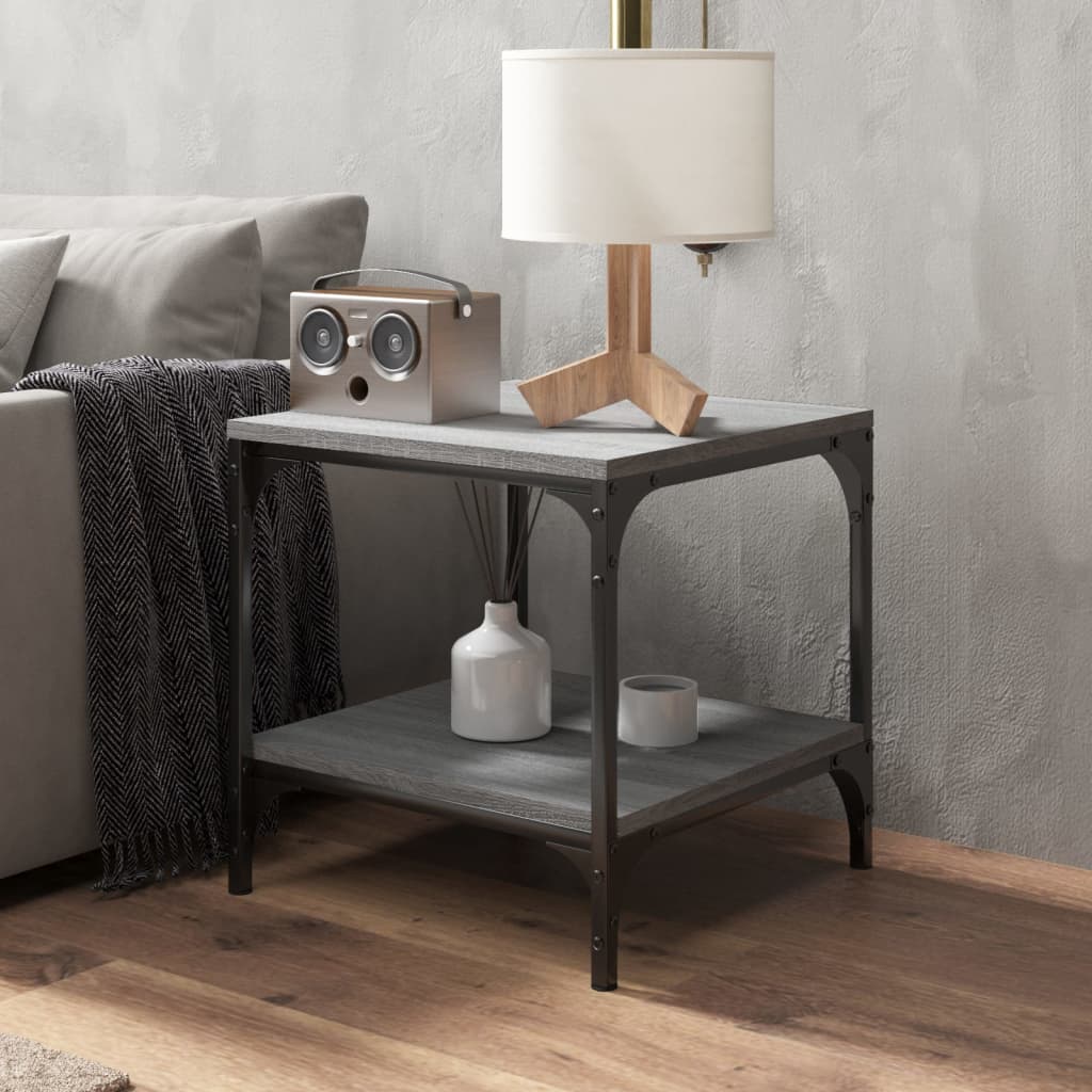 Salontafel Bewerkt Hout Eiken