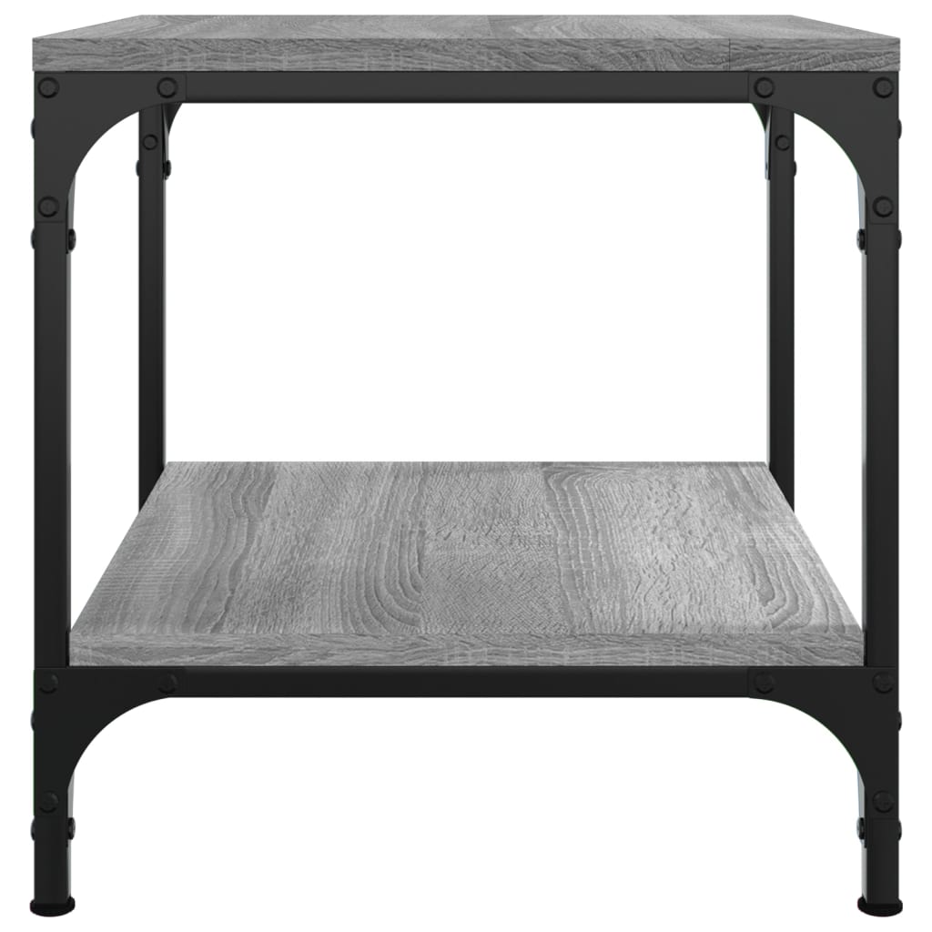 Salontafel Bewerkt Hout Eiken