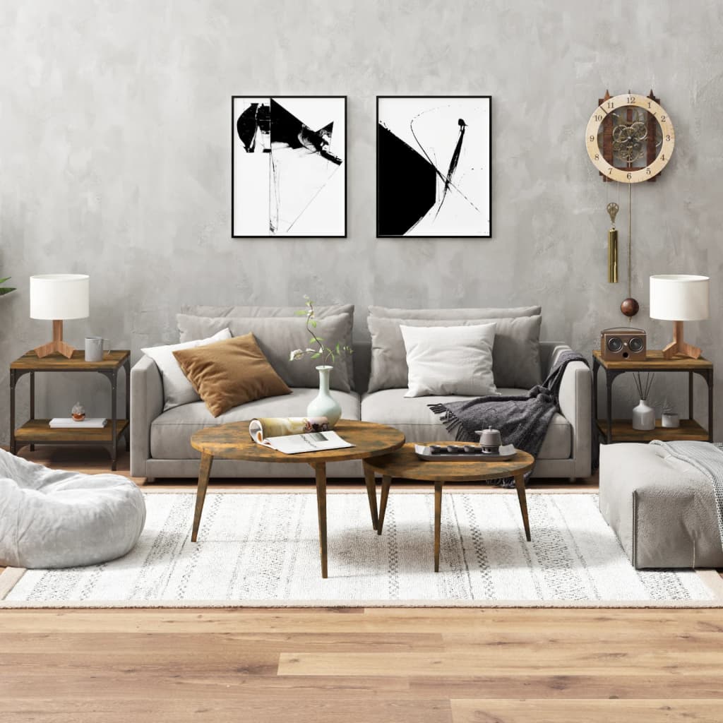 Salontafel Bewerkt Hout