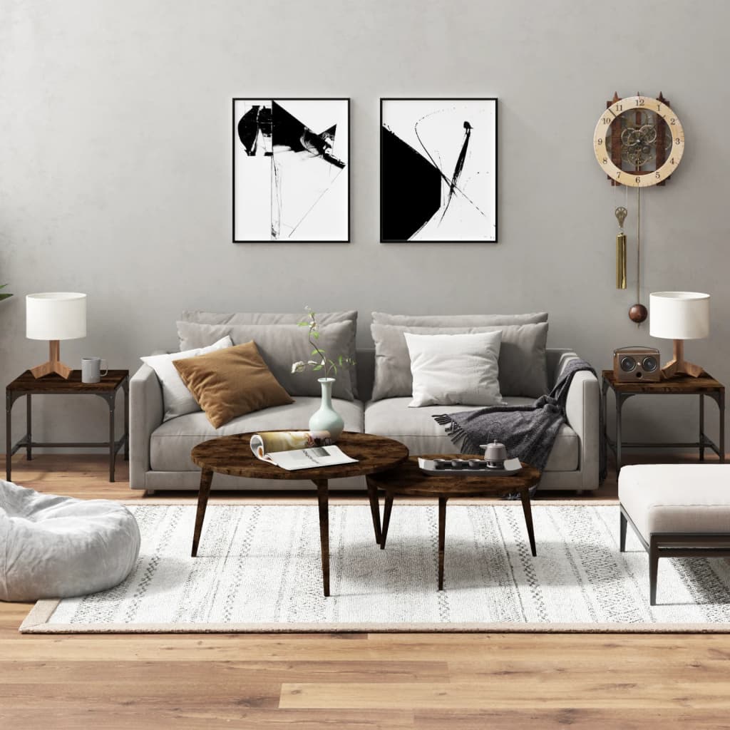 Salontafel Bewerkt Hout