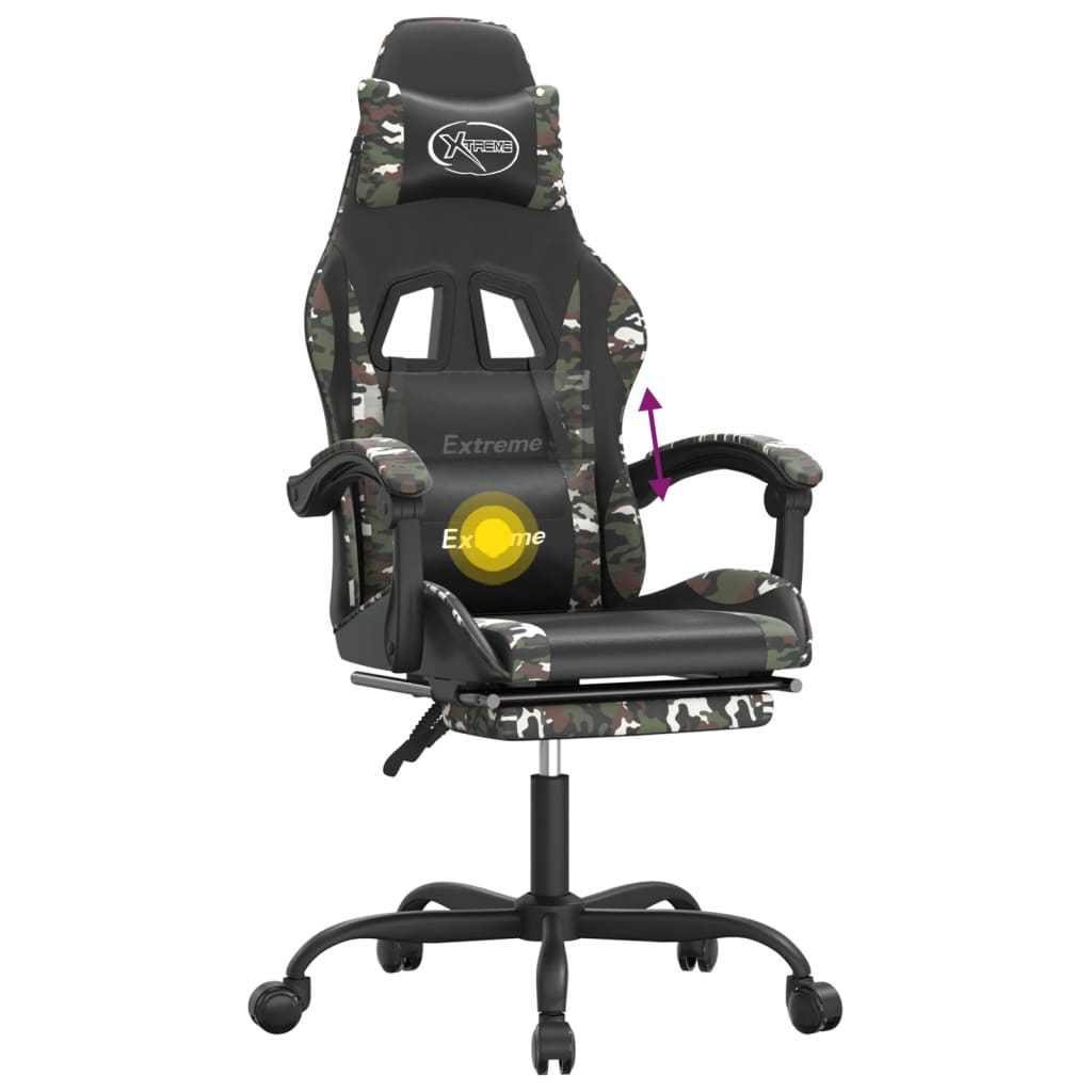 Gamestoel Draaibaar Kunstleer &