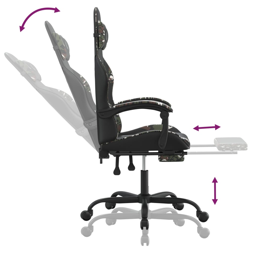 Gamestoel Draaibaar Kunstleer &