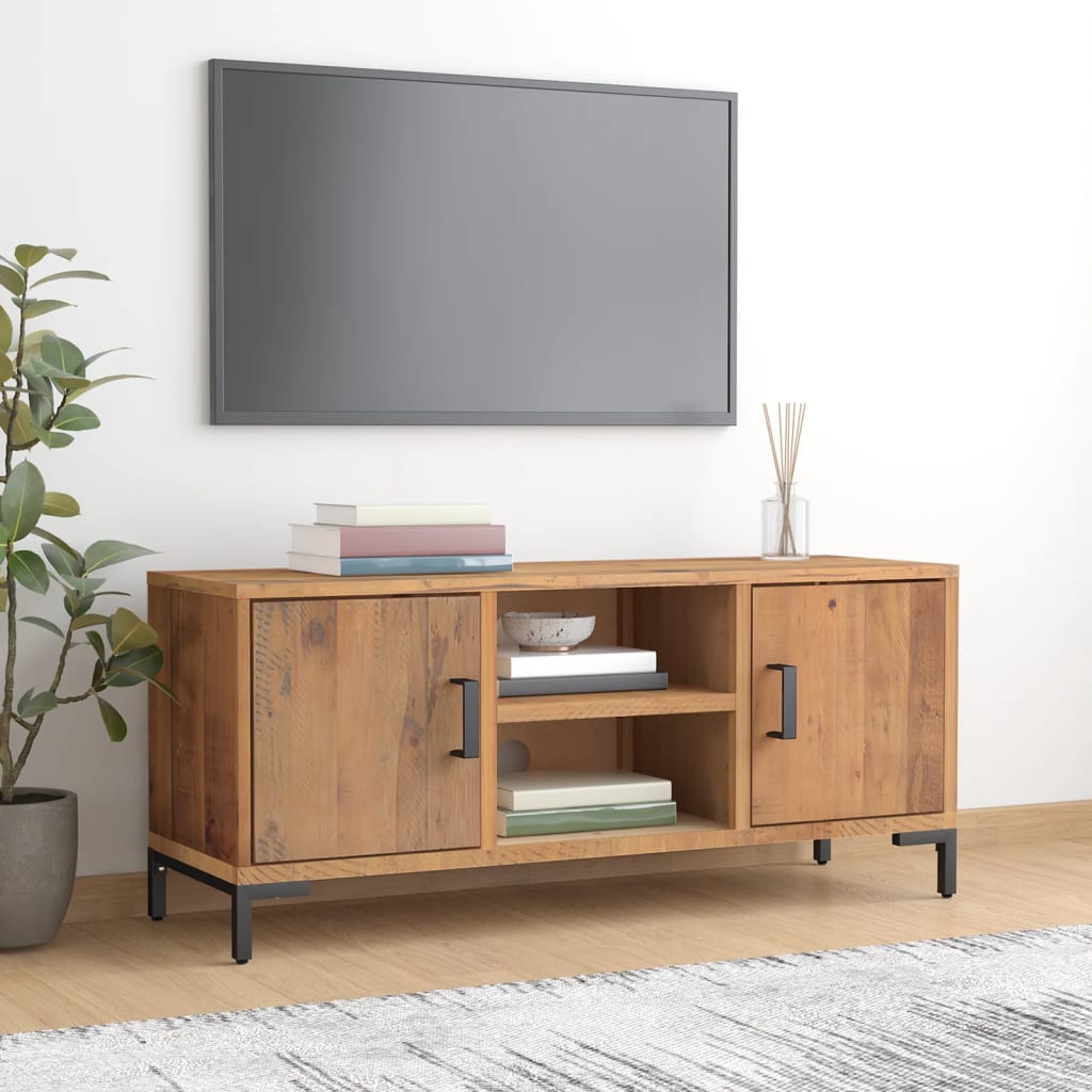 Tv-Meubel Massief Grenenhout