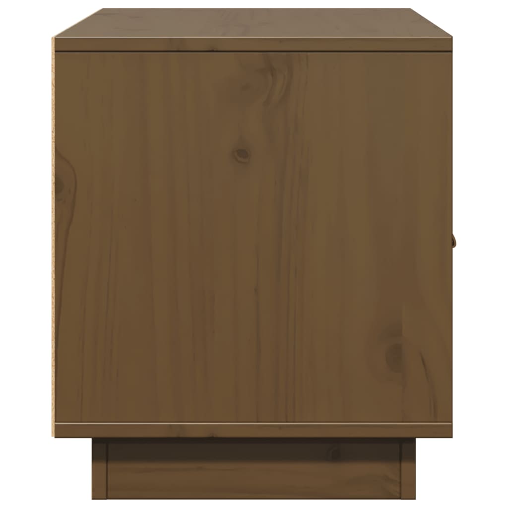 Tv-Meubel 80X34X40 Cm Massief Grenenhout