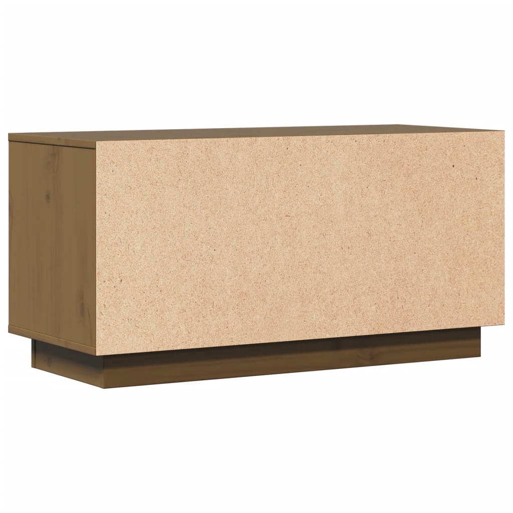 Tv-Meubel 80X34X40 Cm Massief Grenenhout