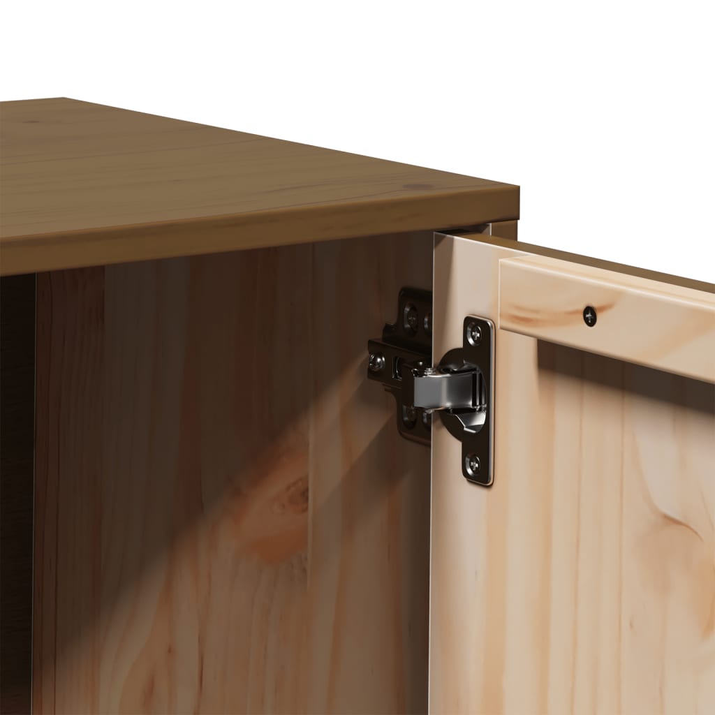 Tv-Meubel 80X34X40 Cm Massief Grenenhout