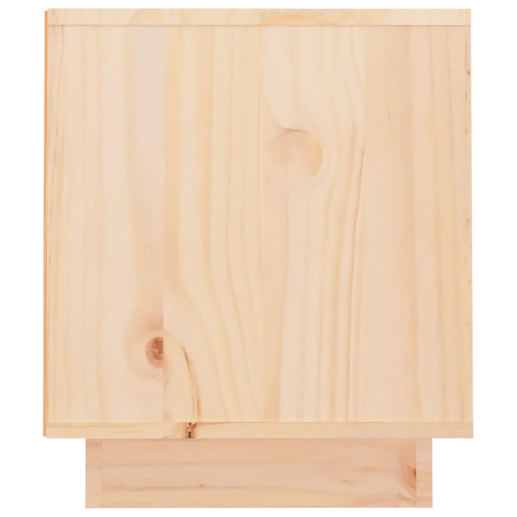 Tv-Meubel 70X34X40 Cm Massief Grenenhout