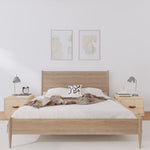 Nachtkastje 40X34X35 Cm Massief Grenenhout