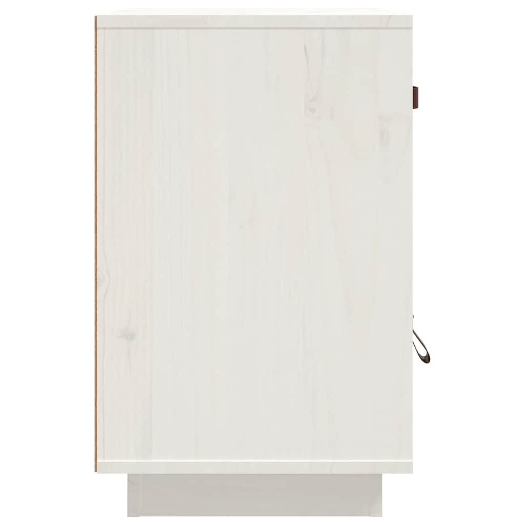 Nachtkastje 40X34X55 Cm Massief Grenenhout