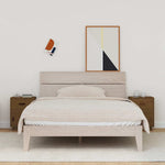 Nachtkastje 40X34X55 Cm Massief Grenenhout