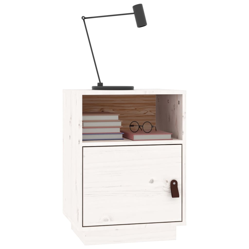 Nachtkastjes 40X34X55 Cm Massief Grenenhout
