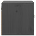 Wandkast 31,5X30X30 Cm Massief Grenenhout