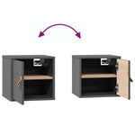 Wandkast 31,5X30X30 Cm Massief Grenenhout