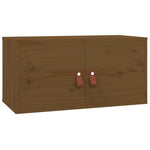 Wandkast 60X30X30 Cm Massief Grenenhout