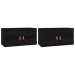 Wandkasten 60X30X30 Cm Massief Grenenhout