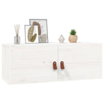 Wandkast 80X30X30 Cm Massief Grenenhout