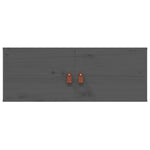 Wandkast 80X30X30 Cm Massief Grenenhout