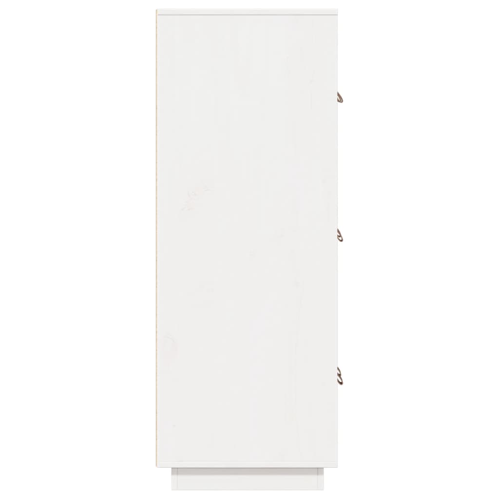 Hoge Kast 67X40X108,5 Cm Massief Grenenhout