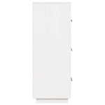 Hoge Kast 67X40X108,5 Cm Massief Grenenhout