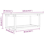 Salontafel Massief Grenenhout