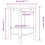 Salontafel Massief Grenenhout