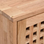 Wandkast 42X18X42 Cm Massief Walnotenhout