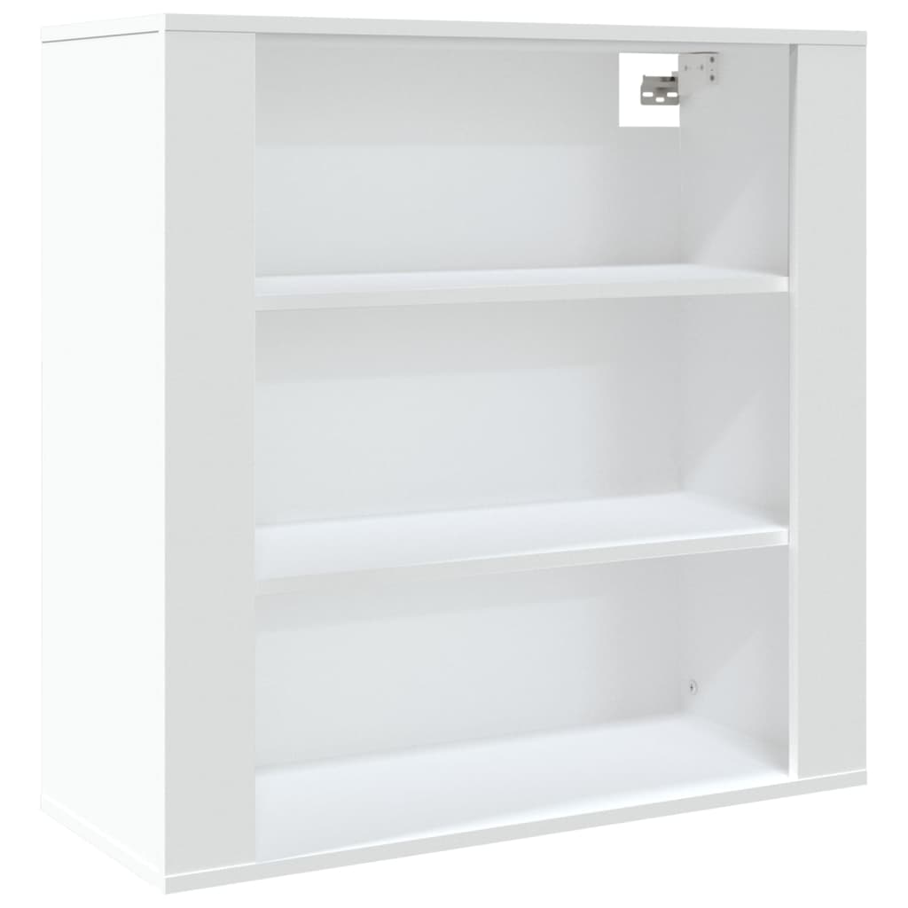 Wandkast 80X33X80 Cm Bewerkt Hout