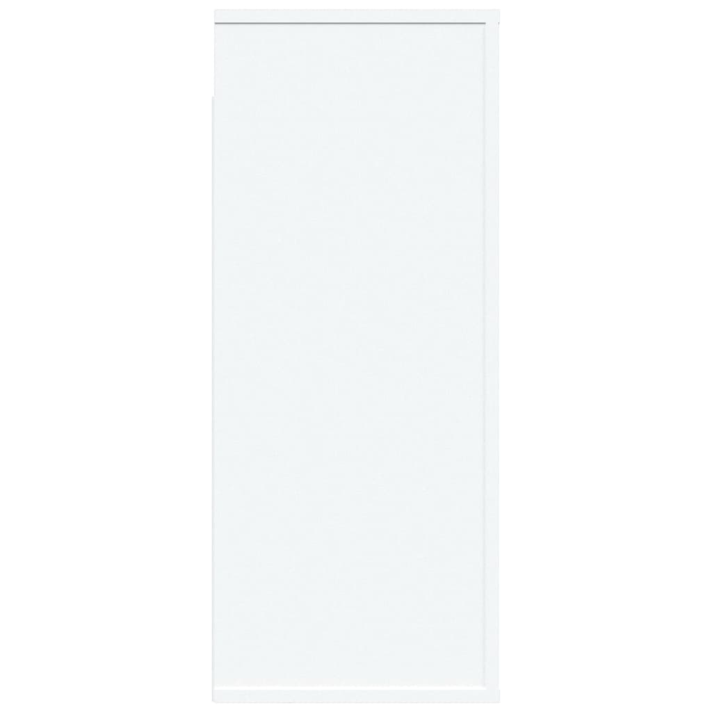 Wandkast 80X33X80 Cm Bewerkt Hout