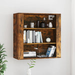 Wandkast 80X33X80 Cm Bewerkt Hout
