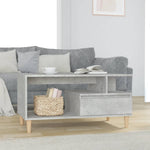Salontafel 90X49X45 Cm Bewerkt Hout