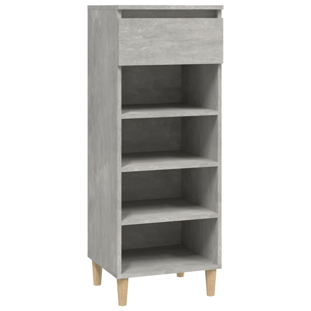 Schoenenkast 40X36X105 Cm Bewerkt Hout