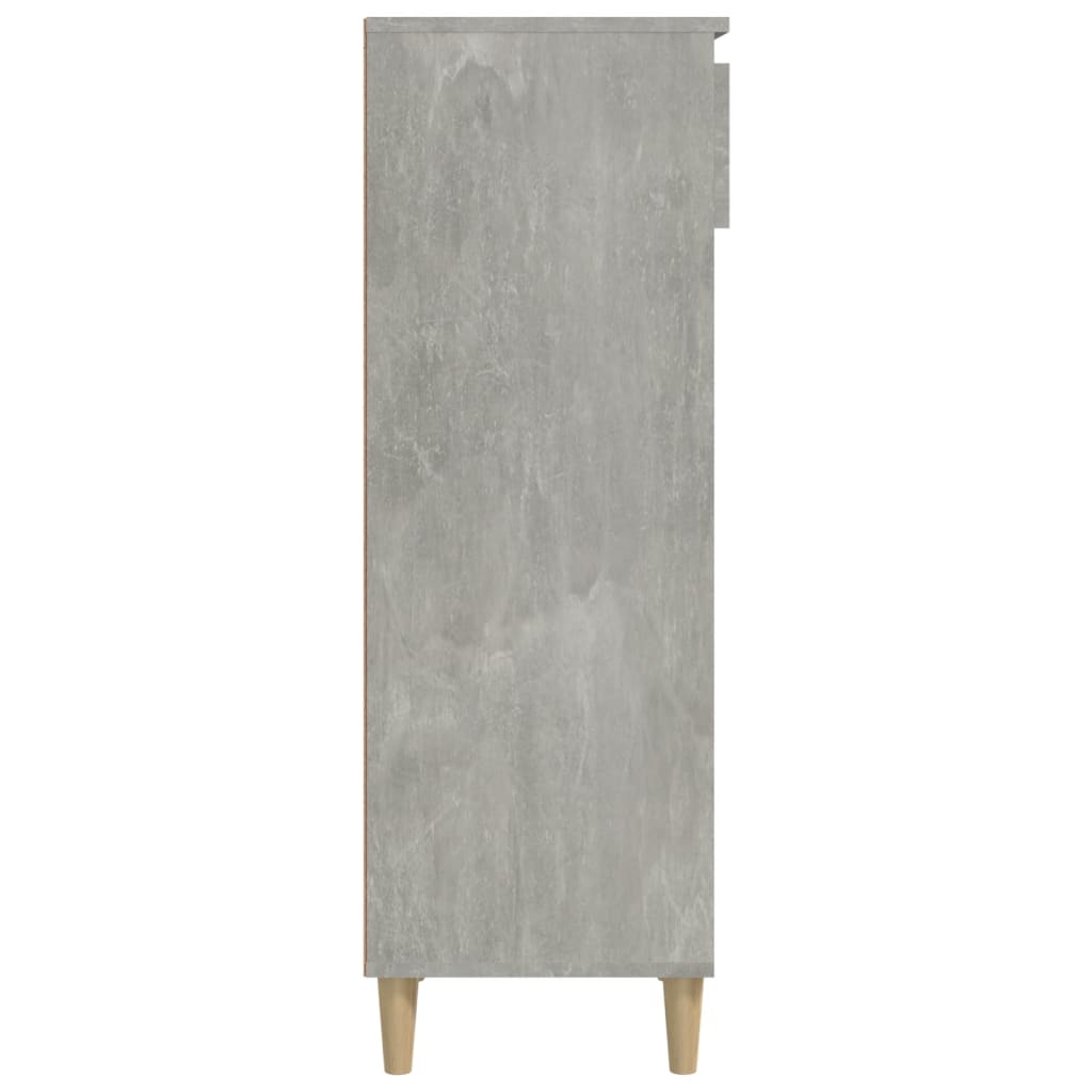 Schoenenkast 40X36X105 Cm Bewerkt Hout